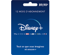 Disney+ abonnement 12 mois