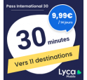 LYCAMOBILE Pass International 30