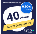 LYCAMOBILE Pass International 40