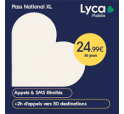 LYCAMOBILE Pass National XL 24,99€