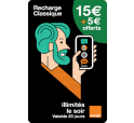 Mobicarte 15€ + 5€ de crédit offerts