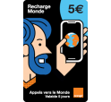 Mobicarte Monde 5€