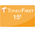 Recharge TONEO FIRST 15€