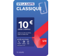 SFR La Carte CLASSIQUE 10€