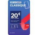 SFR La Carte CLASSIQUE 20€
