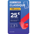 SFR La Carte CLASSIQUE 25€