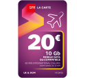 SFR La Carte Welcome 20€ 5G