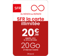 SFR La Carte ILLIMITE 20€99
