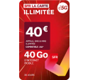 SFR La Carte 40€ compatible 5G