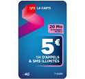 SFR La Carte ILLIMITE 5€