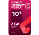 SFR La Carte Internet Mobile 10€