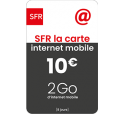 SFR La Carte Internet Mobile 10€