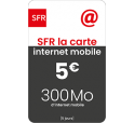 SFR La Carte Internet Mobile 5€