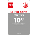 SFR La Carte Monde 10€