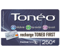 Recharge TONEO FIRST 250€