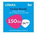 LEBARA National Illimité 24.99€