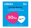 LEBARA National Illimité 14,99€