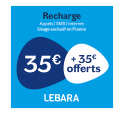 LEBARA Nationale Doublée 35€