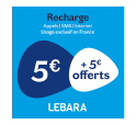 LEBARA Nationale Doublée 5€