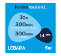 LEBARA Tout en Un 14,99€