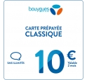 Carte Bouygues telecom Classique 10€