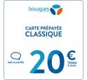 Carte Bouygues telecom CLASSIQUE 20€