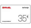 Recharge mobile SYMA 35€