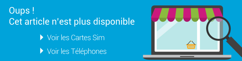 Déstockage carte SIM prépayée La Poste Mobile Internationale 10€ de crédit  de communicatoin inclus en soldes